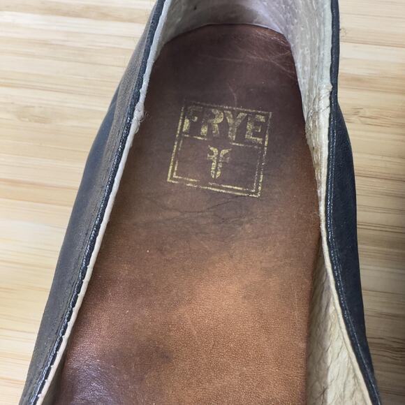 Frye Clara Stud Clogs Women's 10 Brown Leather Suede Wooden GUC - Picture 6 of 13